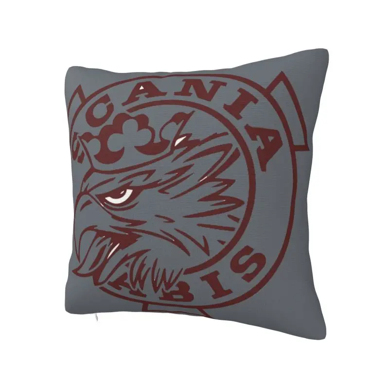 Custom Swedish Saabs Scanias Square Pillow Cover Decoration 3D Double Side Printed Cushion Cover for Sofa