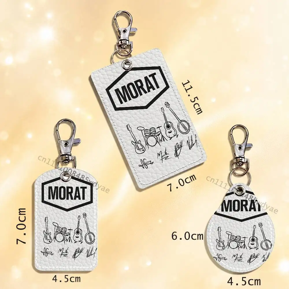 M-Morat Band Card Keychain Fashion Pendant Bag ID Door Card Case Bus Card Cute Adult view 5