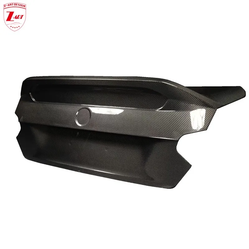 

Z-ART G87 V Style Сухая задняя крышка багажника из углеродного волокна для BMW G87 Prepreg Задняя крышка из углеродного волокна для M2 2023+ G42 G87