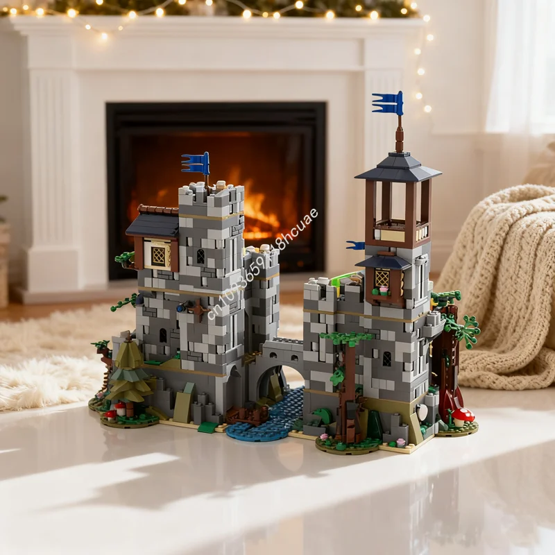 

2118 шт. MOC лесное убежище замок лесные модели строительные блоки сборка идея образование Рождественский подарок кирпичные игрушки на день рождения