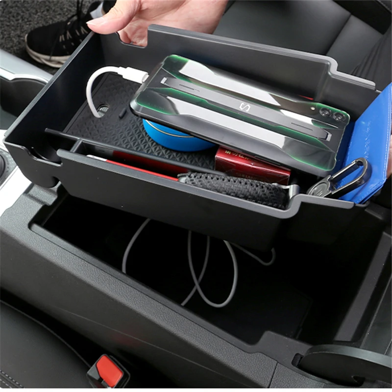 Caja de almacenamiento para reposabrazos Central de coche, organizador de consola Central, contenedores, accesorios para coche, para Chevrolet Blazer 2019 2020 2021 2022