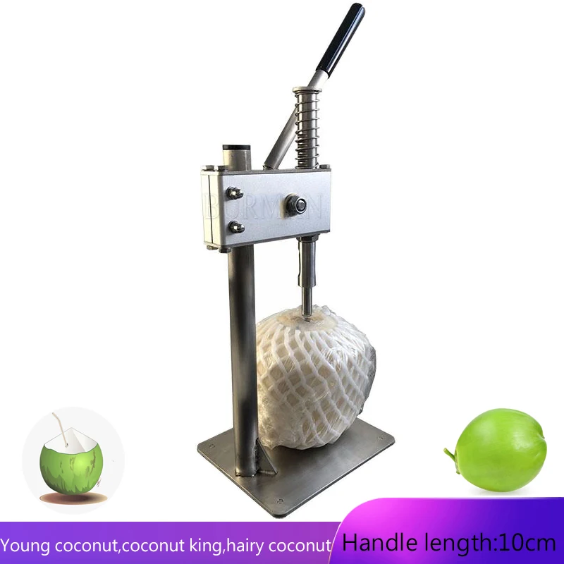 Stainless Steel Coco Capping Cover Drilling Machine Coconut Punching Machine