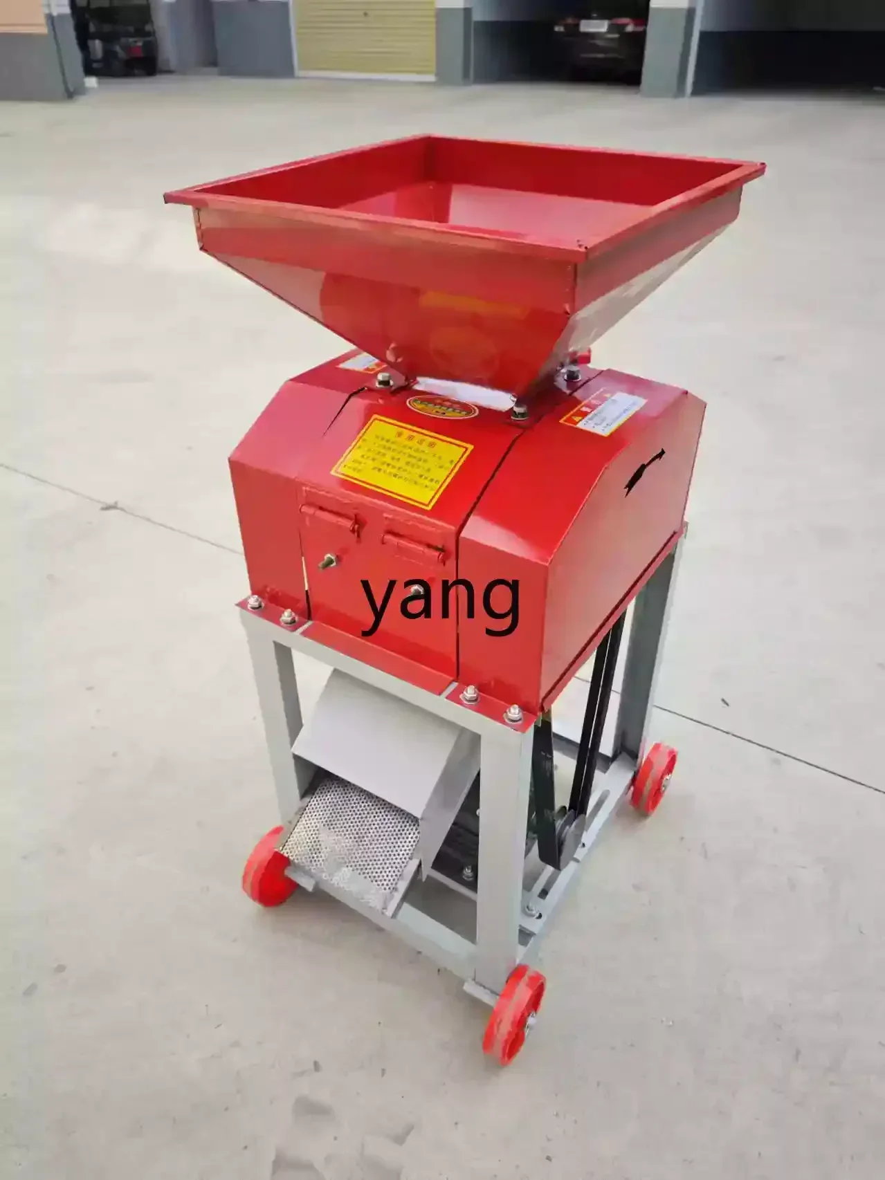 

LTT corn roll extrusion crusher household breeding small chicken, duck and goose petal crusher