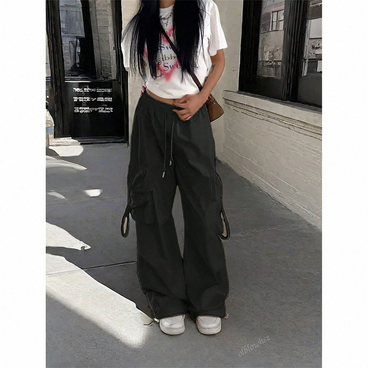 Pantalones de Mujer de Cintura - Women Shoes Joggers reseña y precio