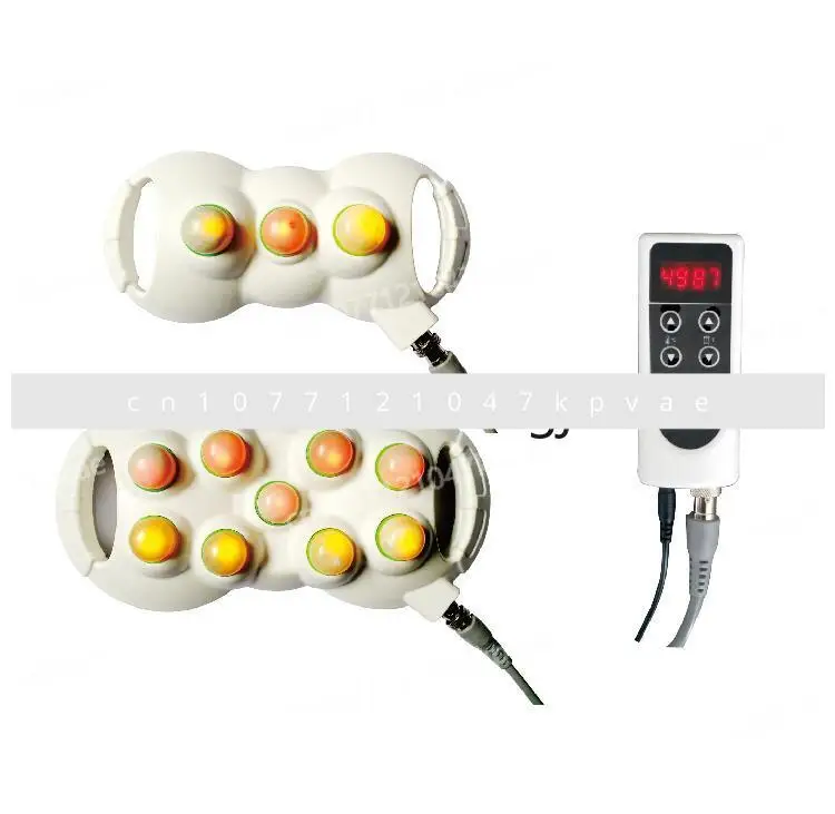 Far Infrared Hand Held Jade Heating Projector with 9 +3 Balls Massage Set