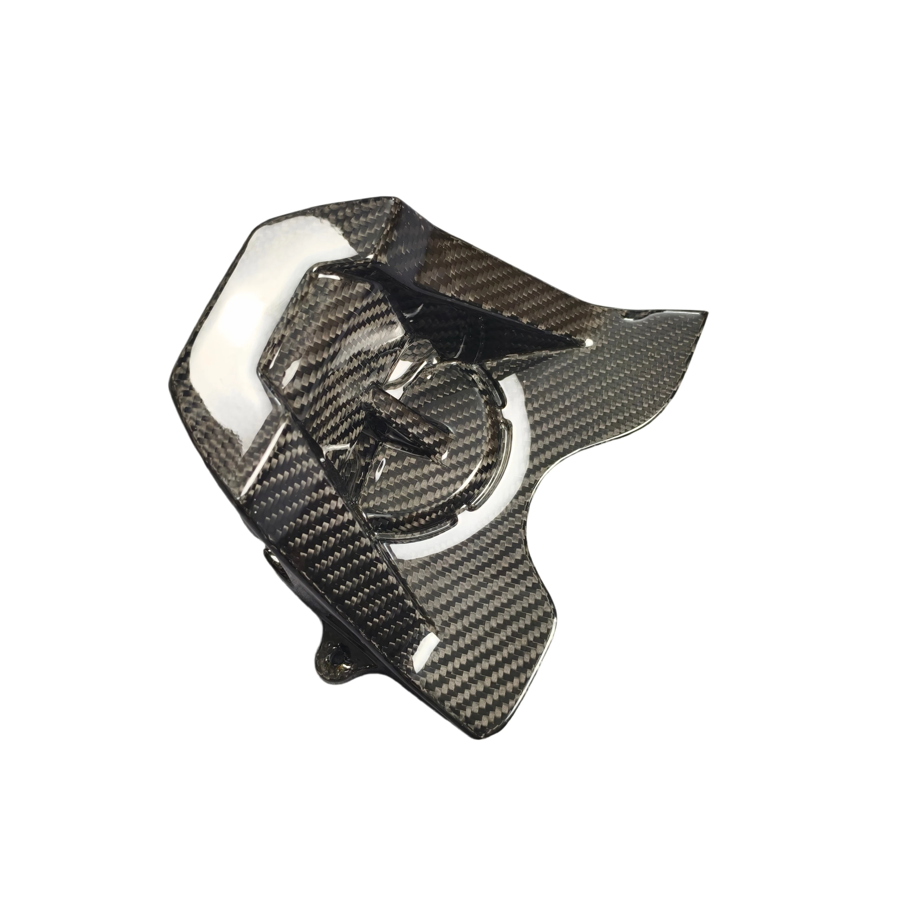 Dry Carbon Fiber Sprocket Cover Motorcycle Sprocket Chain Guard Protector for CB650R CBR650R 2019-2025