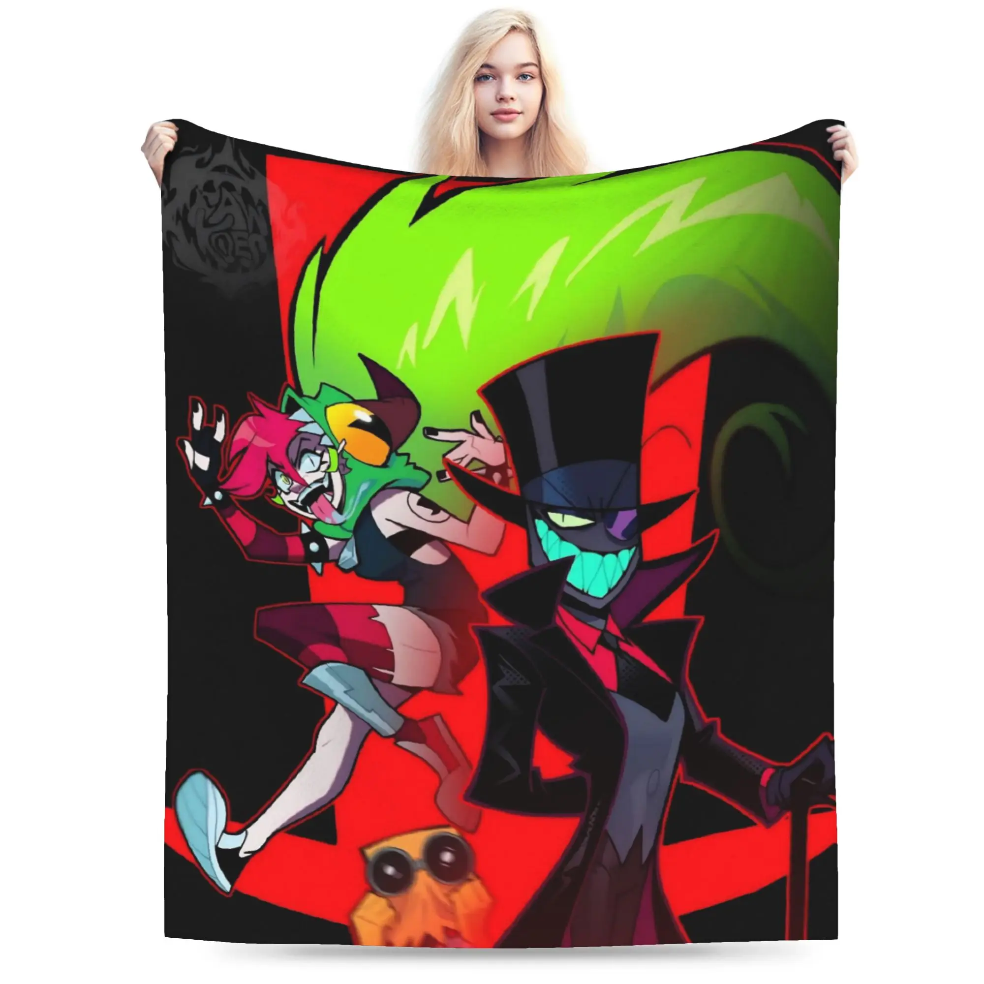 Villainous Comdy Blanket Cozy Soft  Throw Blankets for Sofa 50x60 Inch Multi-size Bedspread