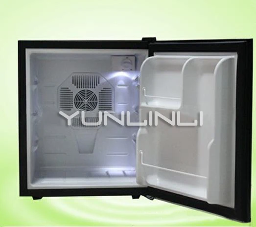 60L ثلاجة منزلية فندق ثلاجة باب واحد للنبيذ الحليب الغذاء ثلاجة التخزين البارد