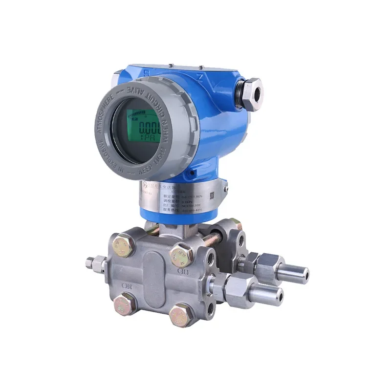 

3051 intelligent differential pressure sensor 4-20mA + hart capacitor explosion-proof pressure transmitter