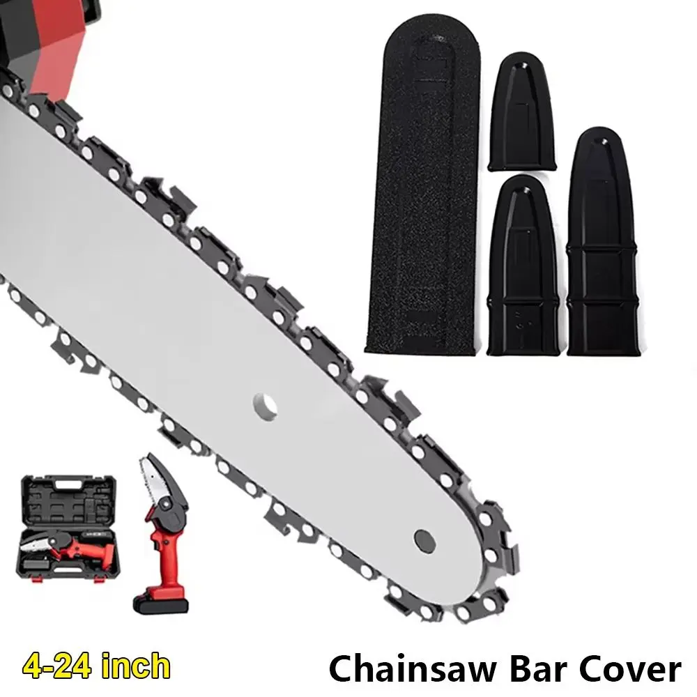 1Pcs 8-24inch Chain Saw Guide Cover Anti-scratch Plastic Chain Saw Bar Protector Plate Guard Cover for Outdoor Activities