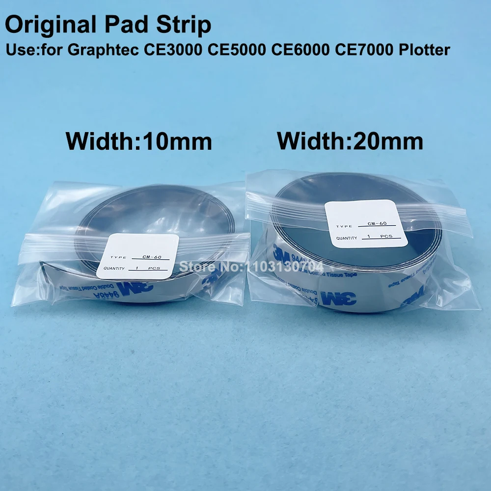 1PC Cutting Plotter Original Pad Strip for Graphtec CE3000 CE5000 CE6000 CE7000 Mat Tape Blade Protection Guard 10mm 20mm Width