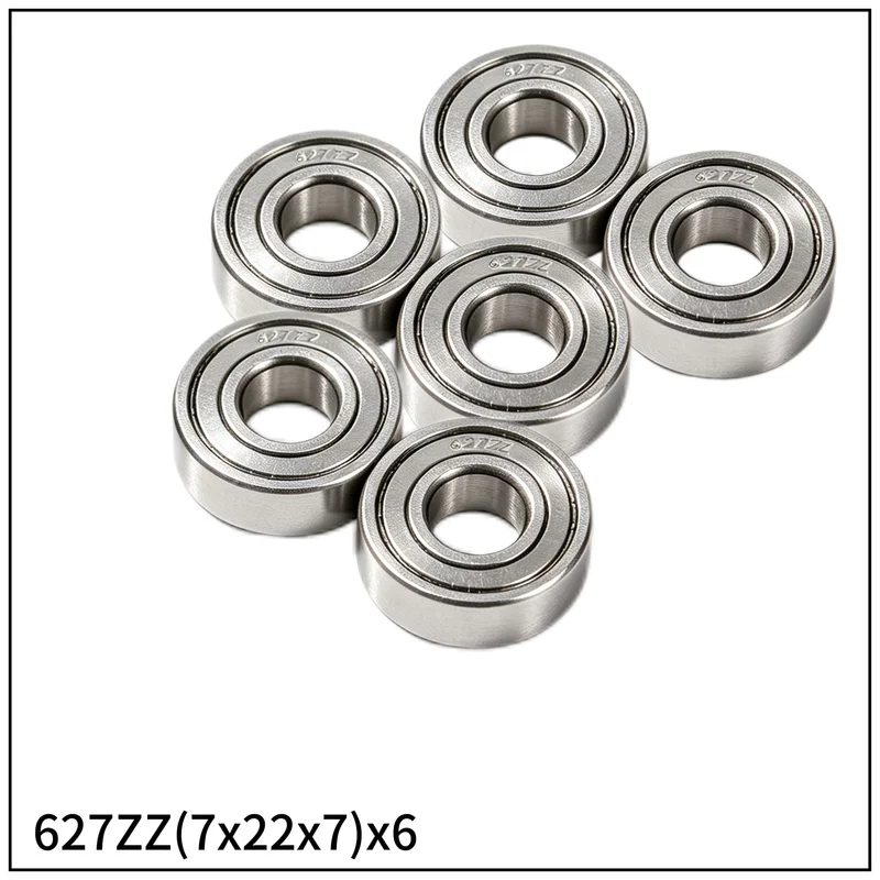 15pcs Mixed Size Sealed Bearing Kit for Inline Roller Skates Multi-Dimension Wheel Maintenance Repair Bearings