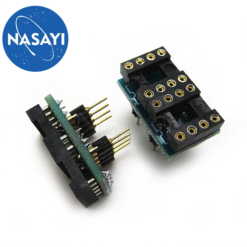 

1pcs/lot Gilded seat single op amp IC DIP switch seat dual op amp suitable for OPA627 AD797 OPA604 In Stock