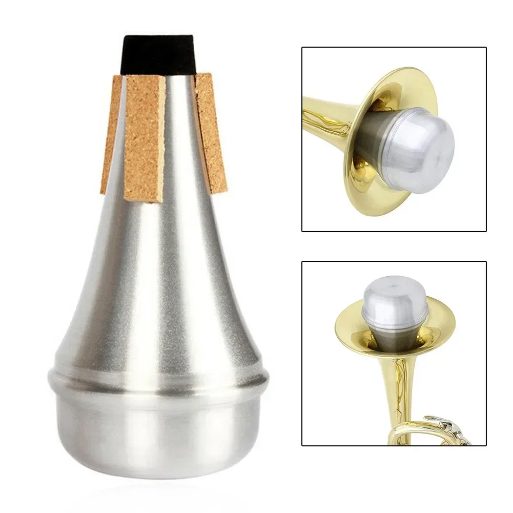 Aluminium Trumpets Mute Silencer Practice Beginner Light-Weight Trumpet Tool Trumpet Mute Brass Music Instrument Accessories