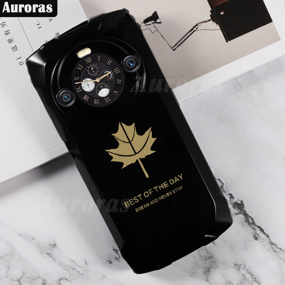 Auroras For  Blackview BV9300 Pro Cover Luxury Maple Leaf Silicone TPU Soft Case For Blackview BV9300 Pro Shell