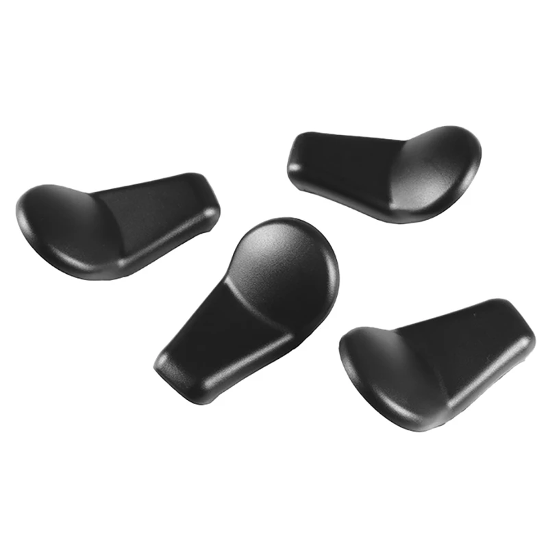 4Pcs ABS Car Seat Bracket Stand Rustproof Protector Buckle Cover Cap For Toyota  2014 2015 2016 2017 2018-2021