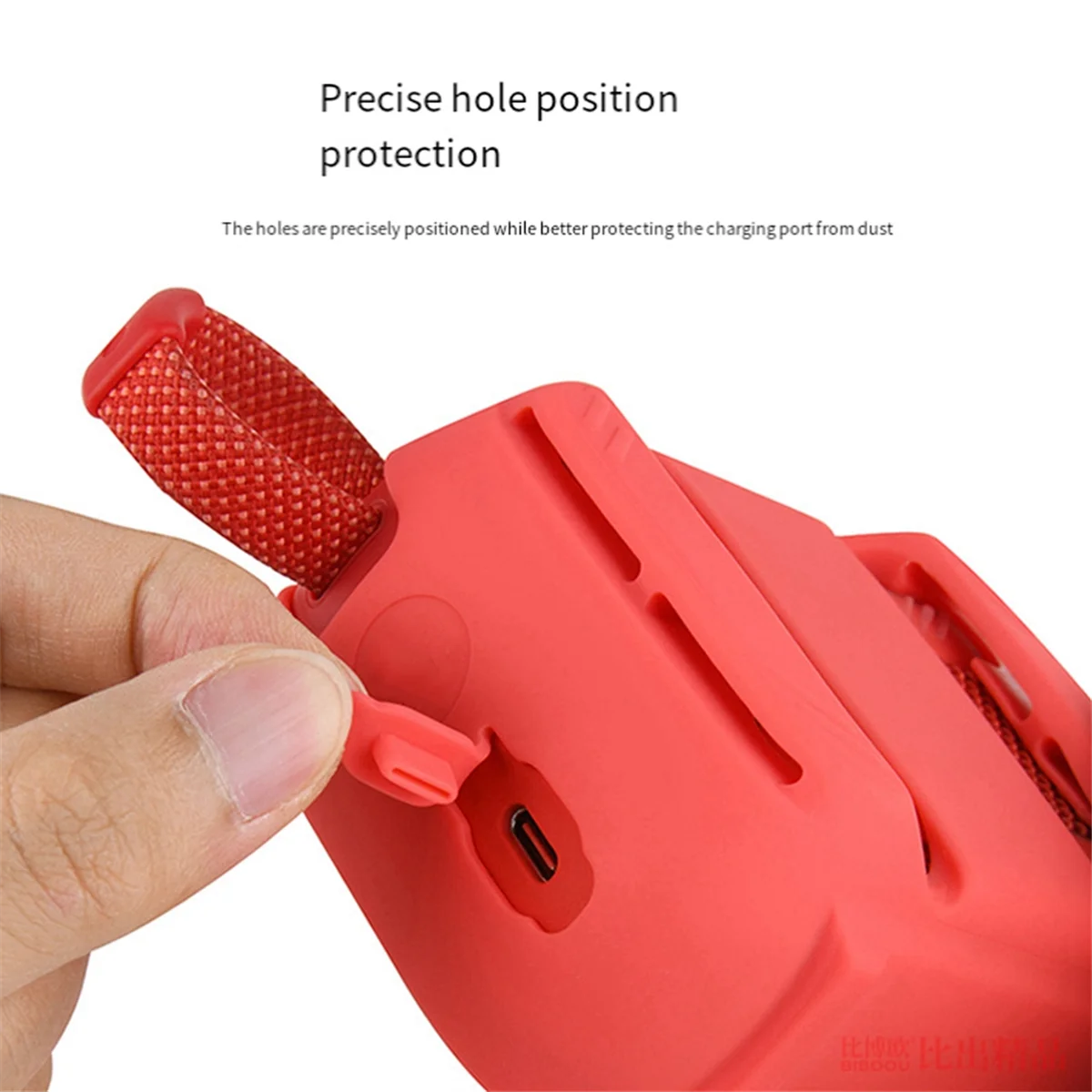 เคสซิลิโคนป้องกัน ABMF สําหรับ Go 4 เคสกันกระแทกพร้อมสายรัดเหมาะสําหรับการขนส่งลําโพงของคุณ