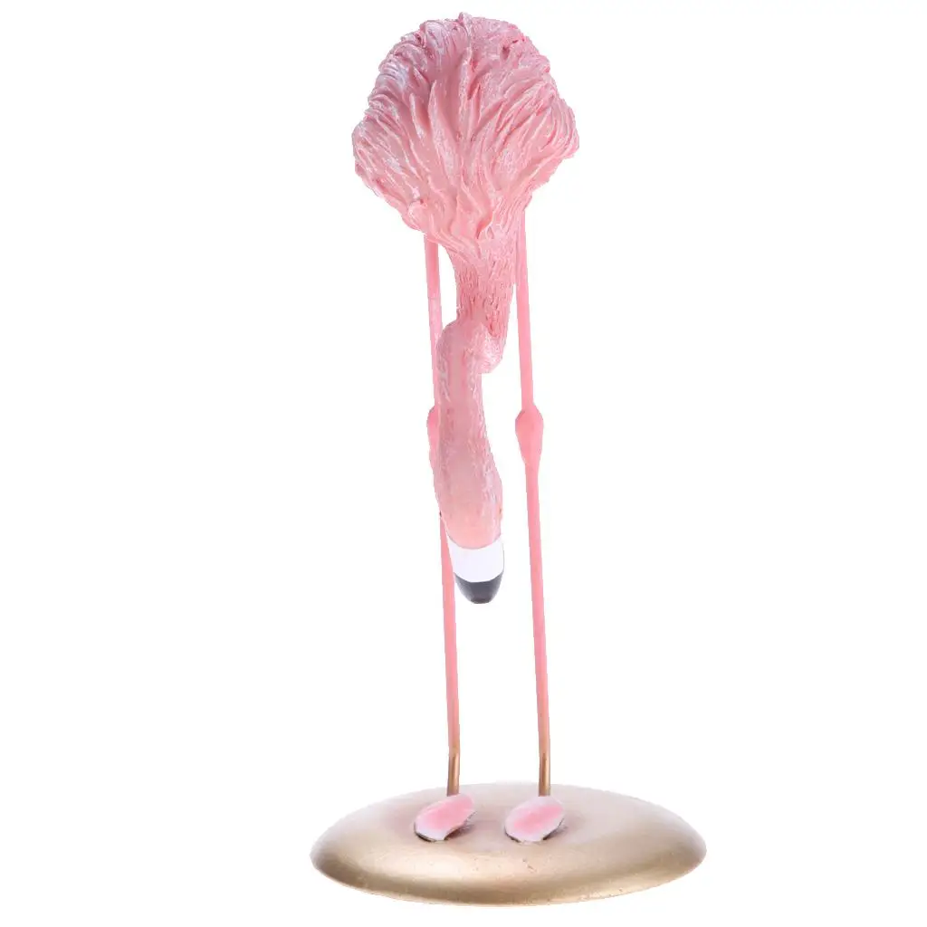 Styles Standing Flamingo Animal Statue Ornament Collectiable Figurine