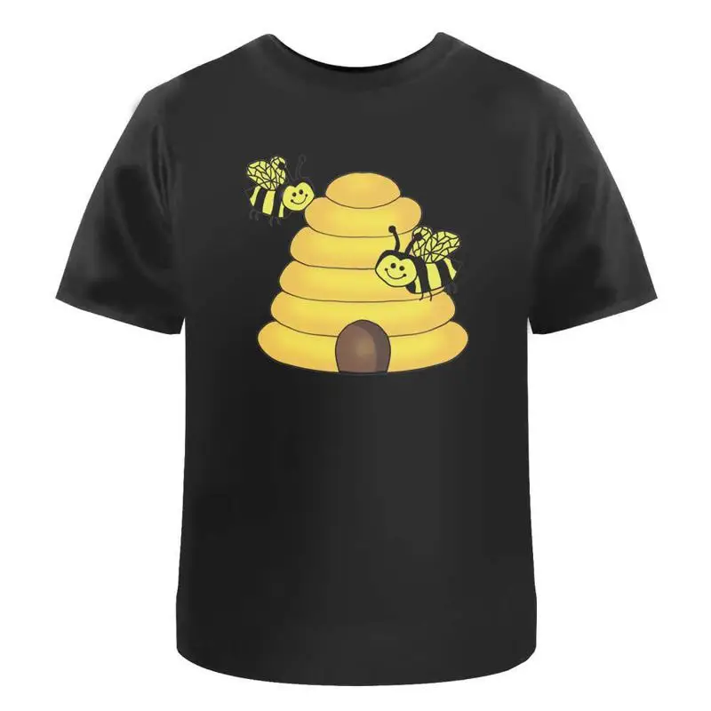 

Beehive And Bees' Cotton T Shirt Ta038950