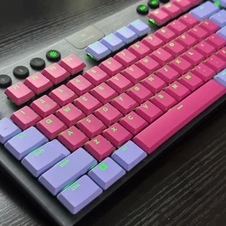 Backlit Keycaps,111 Keys Custom Shine Through Keycaps Replacement for Logitech G813/G815/G913/G915 TKL RGB Mechanical Keyboard