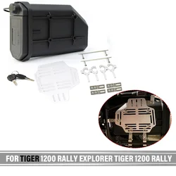 Caja de Herramientas impermeable para motocicleta, accesorio decorativo lateral para vehículo, para Tiger 1200, rally explorer Tiger 1200