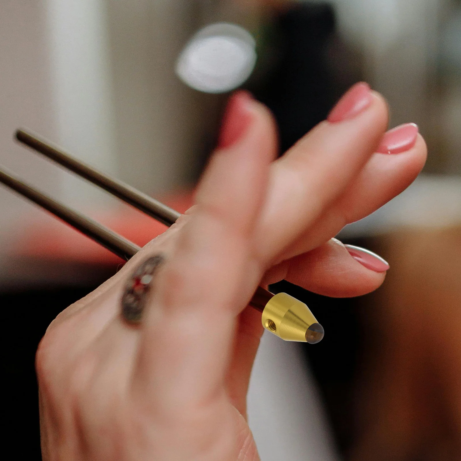 

1Set Tuning Fork Base Aluminum Alloy Stable Support Universal Feet for Music Therapy Relaxation Enhanced Sound Quality