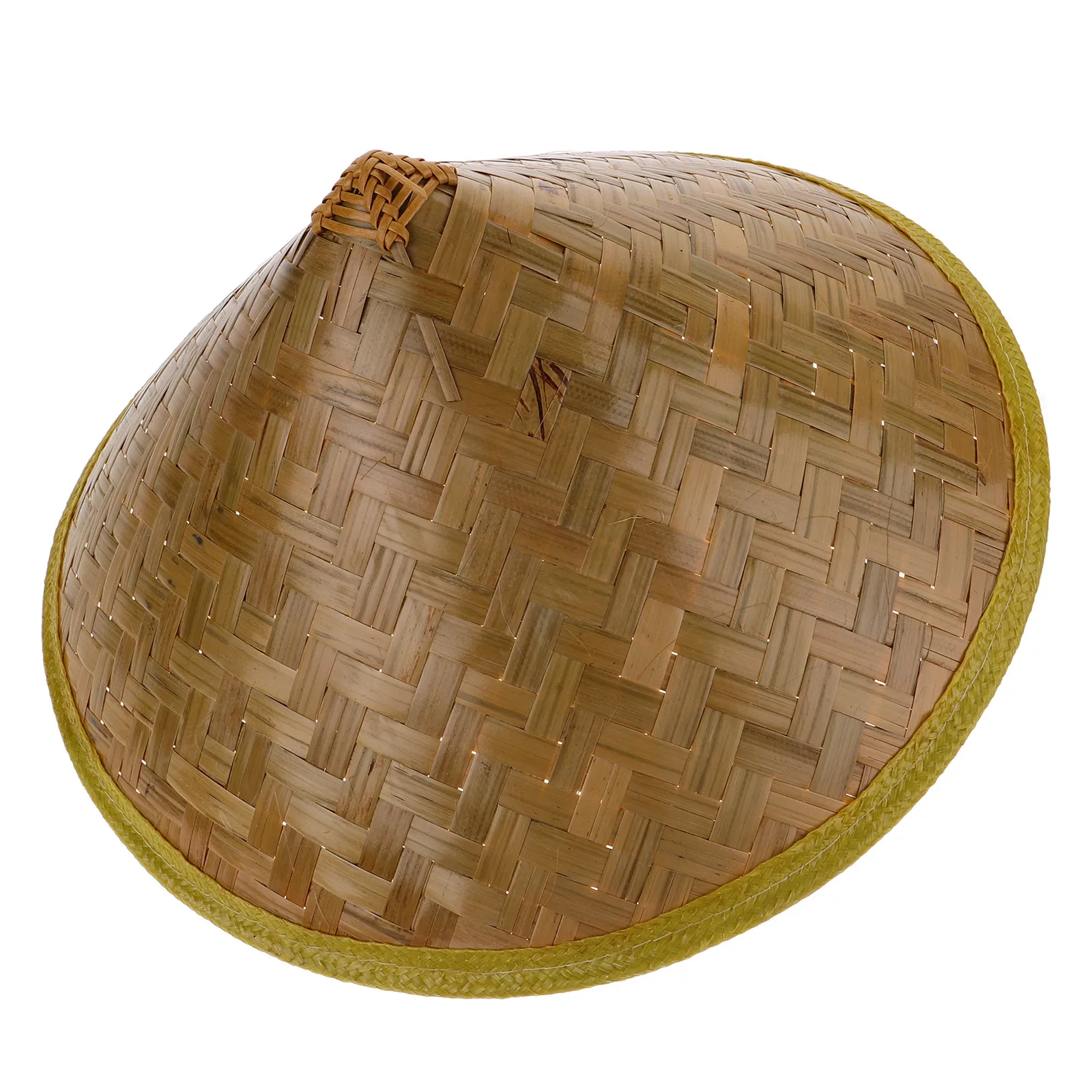 

Hand Woven Conical Bamboo Hat Breathable Oriental Shield Traditional Asian Straw Cap For Outdoor Farm And Cultural Themed