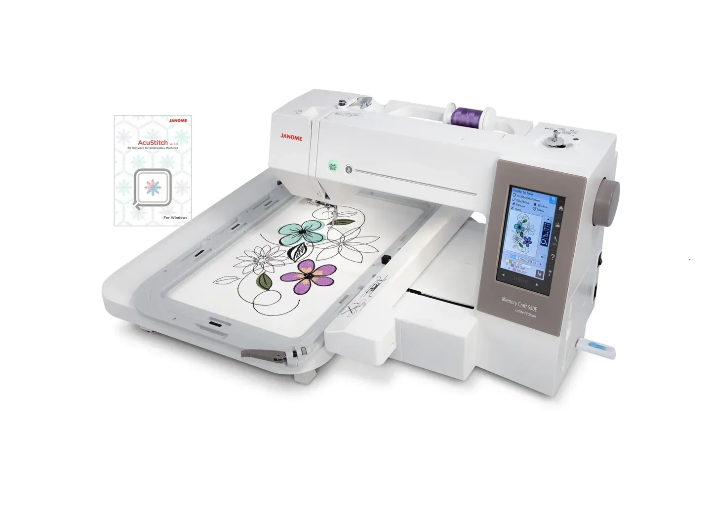 

Drop Shipping Janome hine embroidery, Memory Craft, 550E