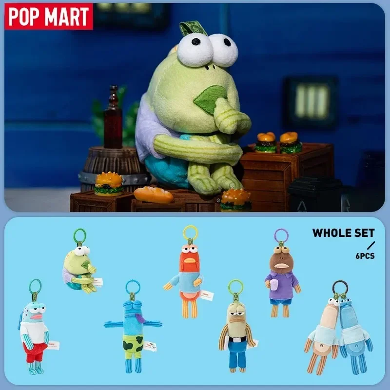 

POP MART Bikini Bottom Buddies - Whimsical Genuine Mystery Box Blind Box Guess Bag Toys Doll Cute Desktop Ornaments Collection