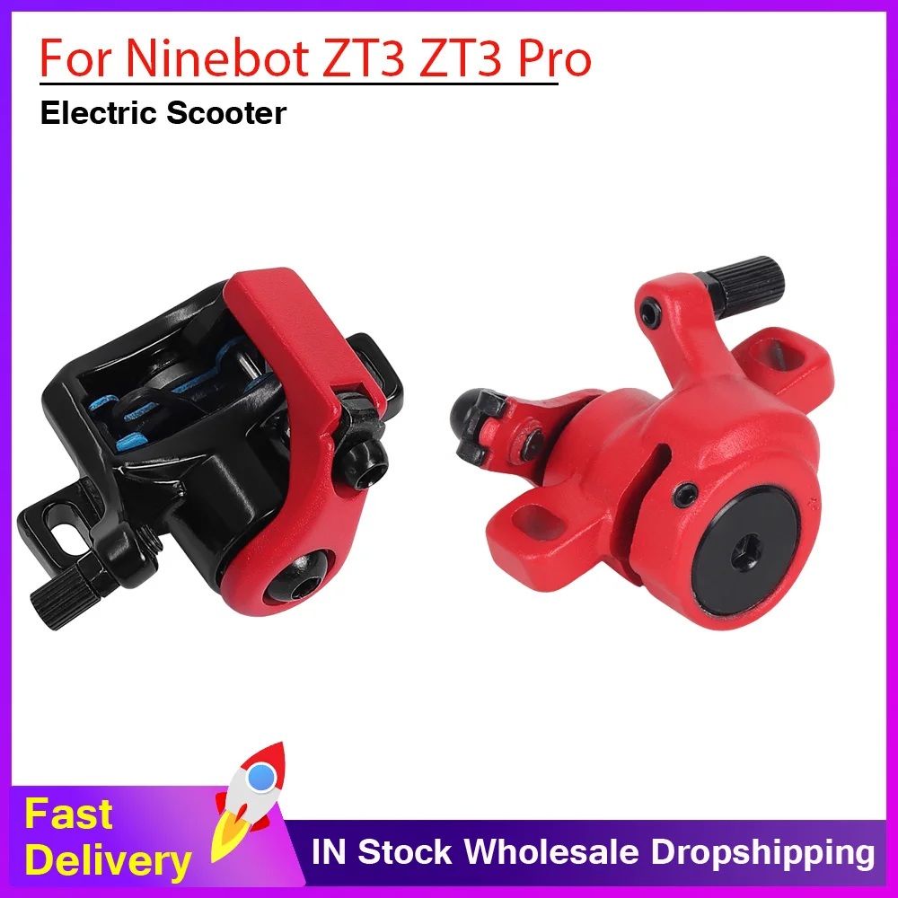 

Передний тормозной суппорт для электросамоката Ninebot ZT3 Pro, механический тормоз, аксессуары для задних дисковых тормозов из алюминиевого сплава