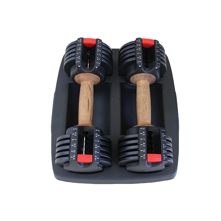 New Arrival 25kg Free Weight Gym Fitness Equipment-Adjustable Dumbbell Set with Weight Plate for Exercise