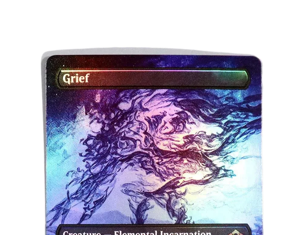 حزن احباط/هولو TCG الوكيل السحري الأسود أعلى جودة الوكيل أوراق اللعب جمع مجلس لعبة سطح السفينة بطاقات التداول #3