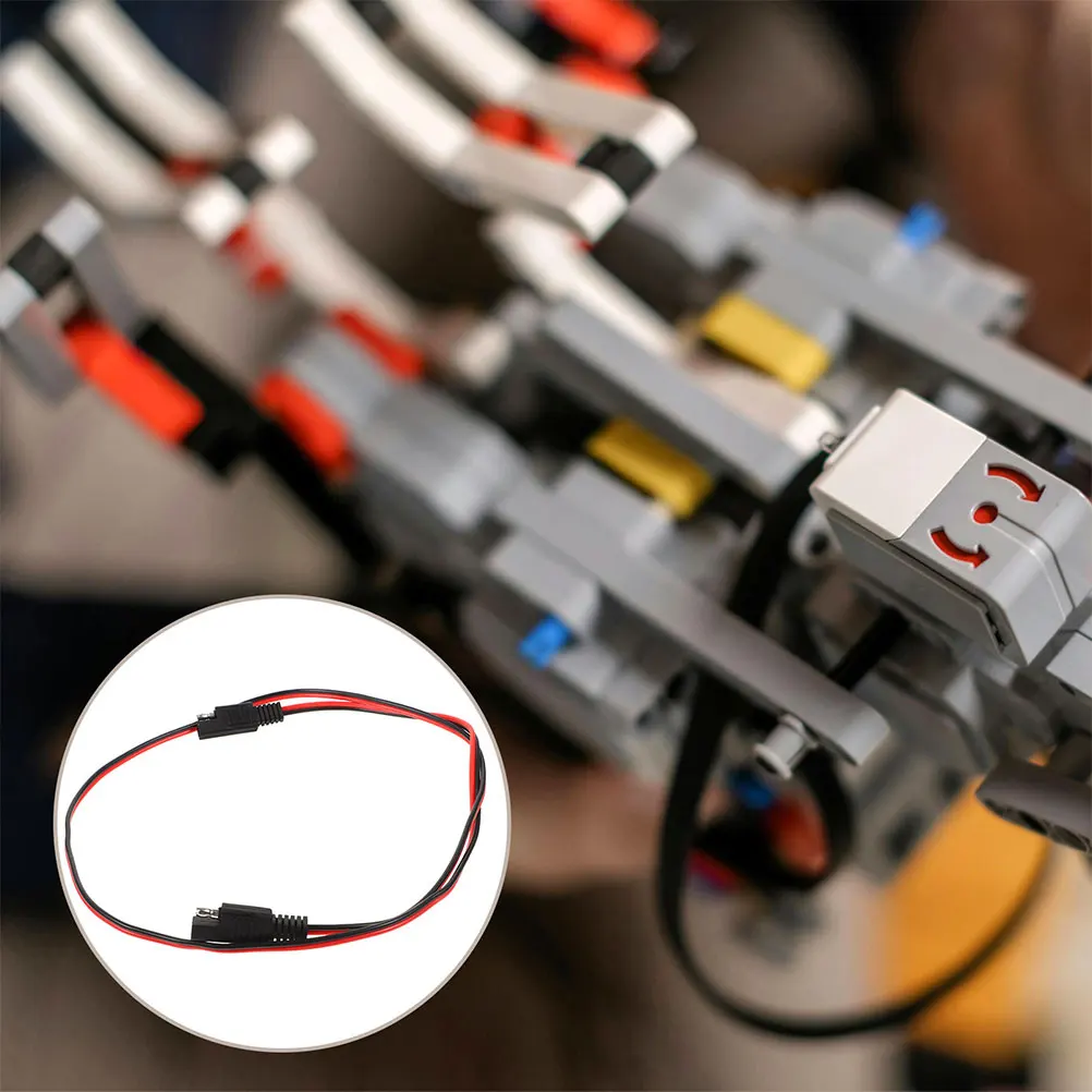 

2M Solar Power SAE Cable 0.75mm² Full Copper Extension Charging Wire Connector Quick Disconnect Automotive Panel Truck