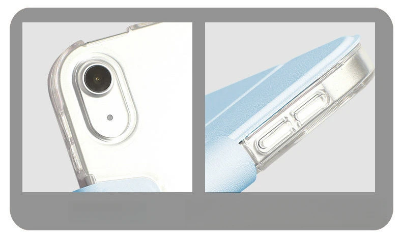 Y-Fold PC-Hülle für iPad Pro 11 Mini 6 10.2 10.9 mit Auto-Wach-/Schlaf-Funktion Stoßfeste Hartschale – Detail 9