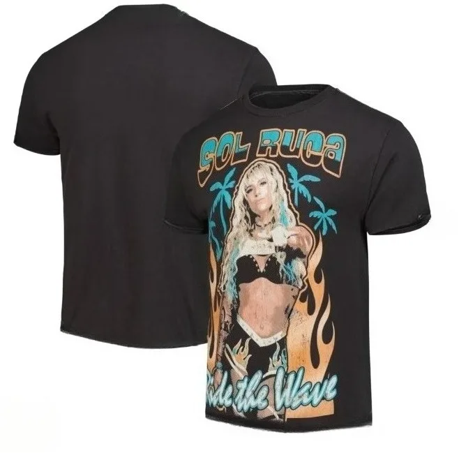 Sol Ruca Merch Tee T-shirt Merch Men Short Sleeve Tee Unisex Tops Clothes Causal Female Y2K Tops