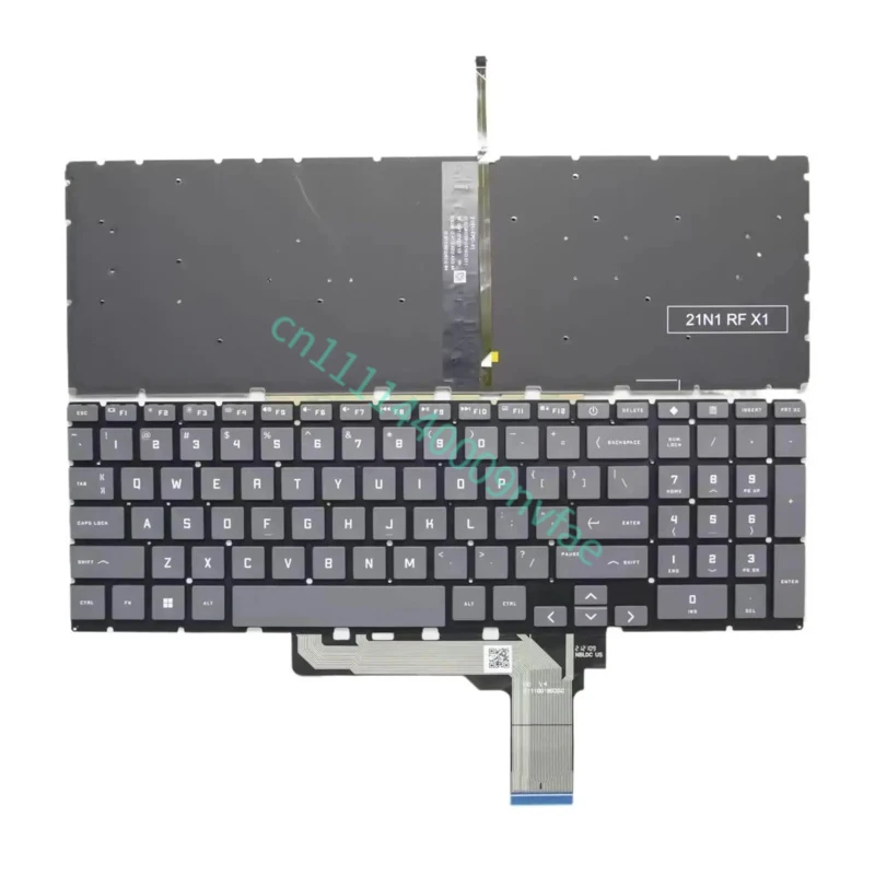US layout for HP Victus 7/8/9 TPN-Q263 Q264 Q278 C169 C170 16-D 16-E 16T-D 16-R 16-S 15-FA FB TPN- Q264 Q279 Laptop Keyboard 0.3