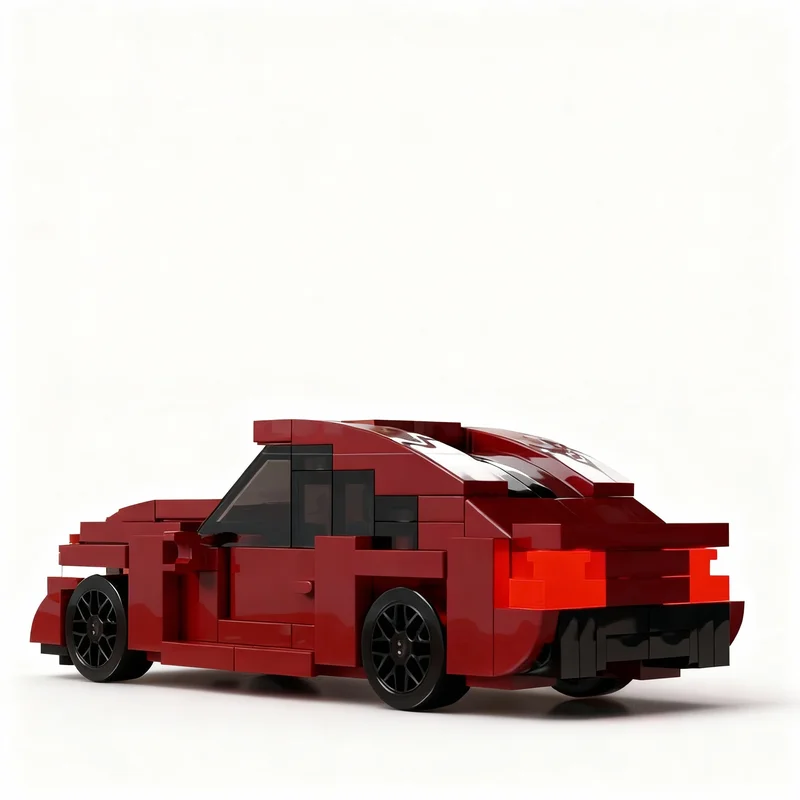 119pcs MOC Racers GTS Model Building Blocks Construction Assemble DIY Creative Christmas Gift Idea Toy Kids Education Brick