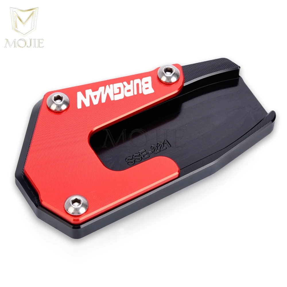 For SUZUKI Burgman650 AN650 Burgman 650 executive 2013-2023 Motorcycle Scooter Side Stand Enlarger Plate Kickstand Extension