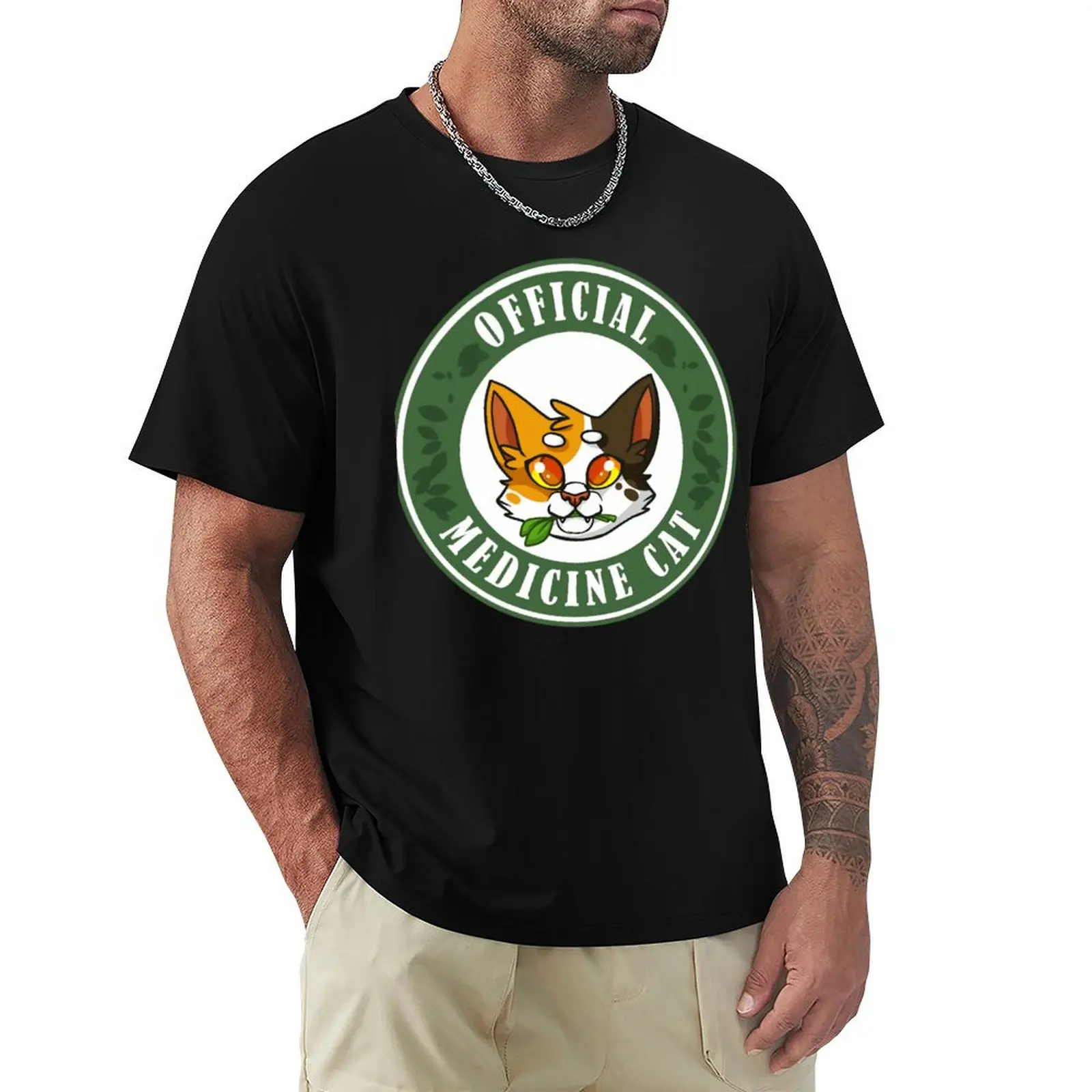 

Medicine Cat T-Shirt Quick Dry Sports Short Sleeve Tee