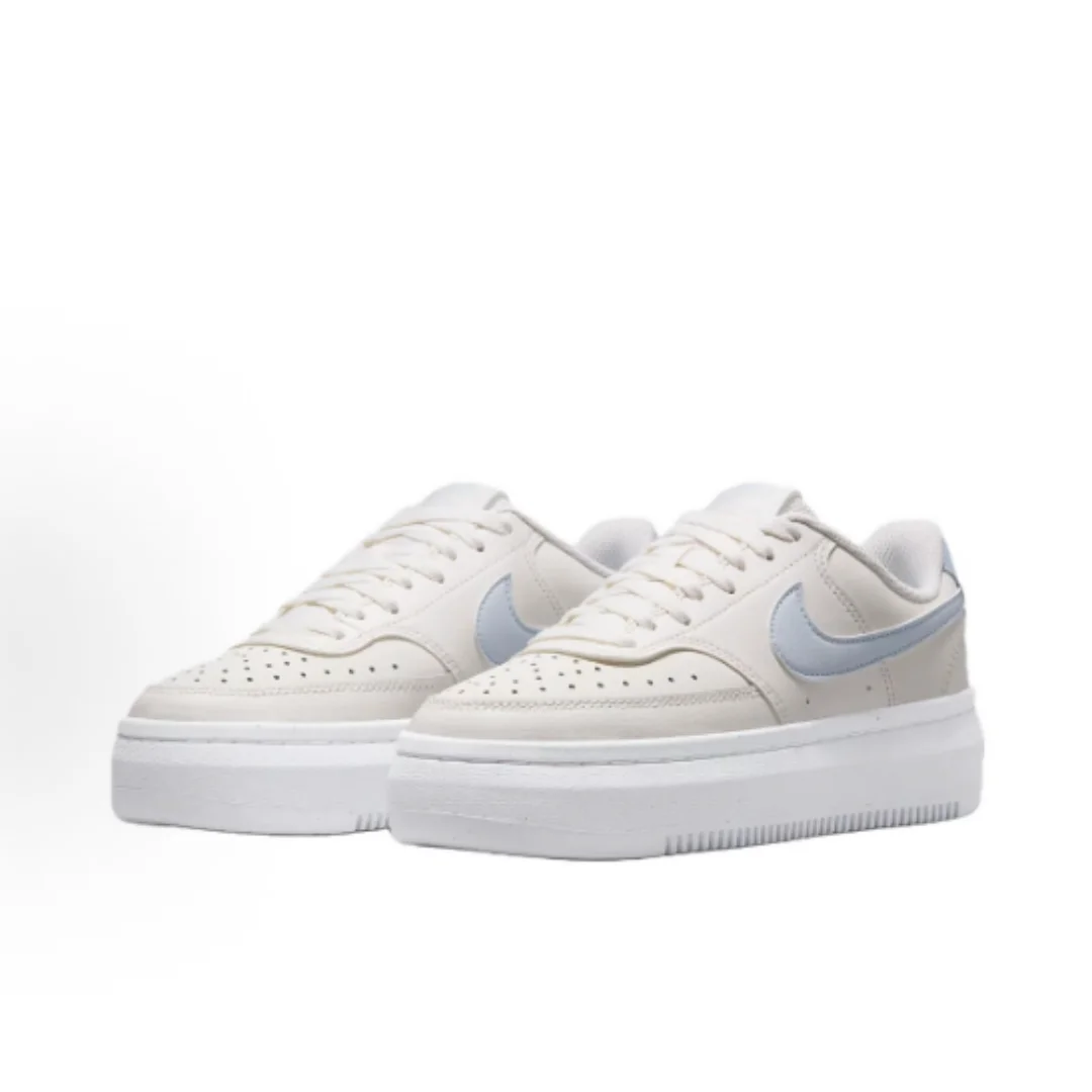 

Nike Новые прочные и износостойкие женские кроссовки в стиле ретро для путешествий и путешествий Court Vision Alta Модные универсальные низкие кроссовки для скейтбординга Свежий цвет Модные повседневные туфли на плоской подошве Популярная модель Dz5394-10