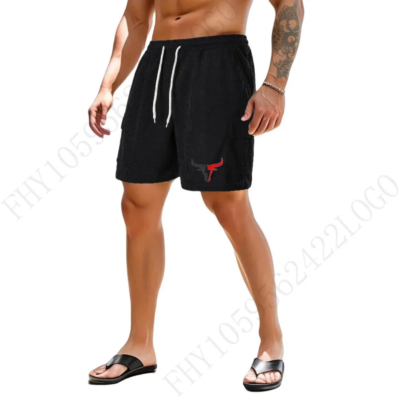 

Men's 2025 Summer Cargo Shorts Comfortable Basketball elastic waist Fitness jogging casual shorts Running shorts Breathable fash