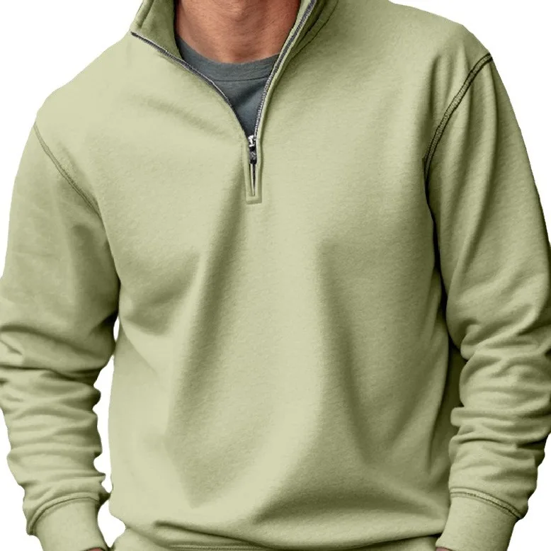 Quarter-Zip Pullover Tops Mens Turtleneck Fleece Sweatshirts Casual Warm Sweater Athletic Running Sports Hoodie Shirts