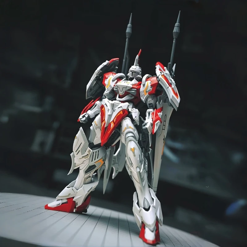 Neu auf Lager: SNAA SC-008 Soul Spear Lamorak 1/144 Modellbausatz – Original Ritter des Tafelschreckens Sammler-Actionfigur Geschenk