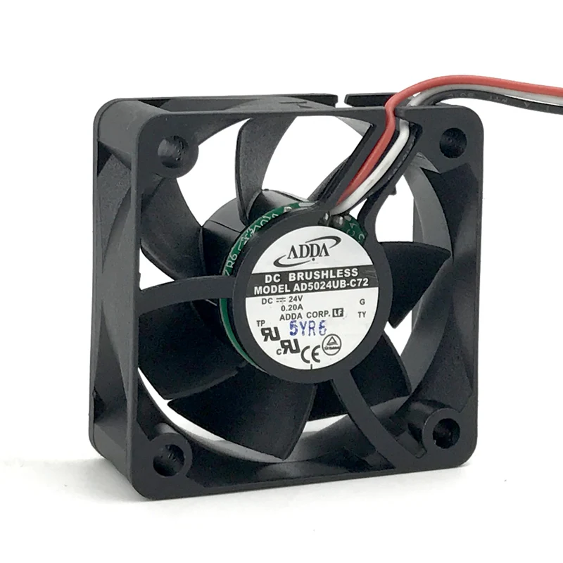 الأصلي AD5024UB-C72 24V 0.20A 5020 50*50*20 مللي متر جديد مروحة التبريد المبرد #5