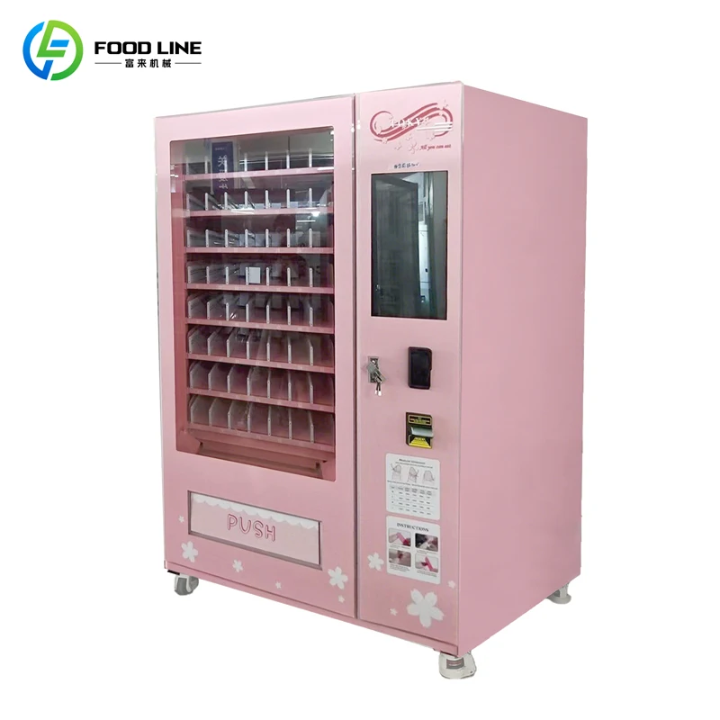 Custom Beauty Vending Machines Multi-functional Fake Eyelashes, Hair Clips, Cosmetic Vending Machines