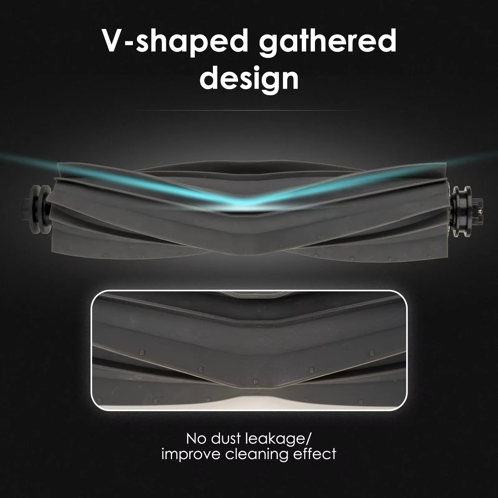 Main Brush For Xiaomi Robot Vacuum X20 + / X20 Plus For Dreame X30 Ultra/ X40 Ultra/ L10s Ultra/ L20 Ultra/ L10s Pro Ultra Parts - Image 4