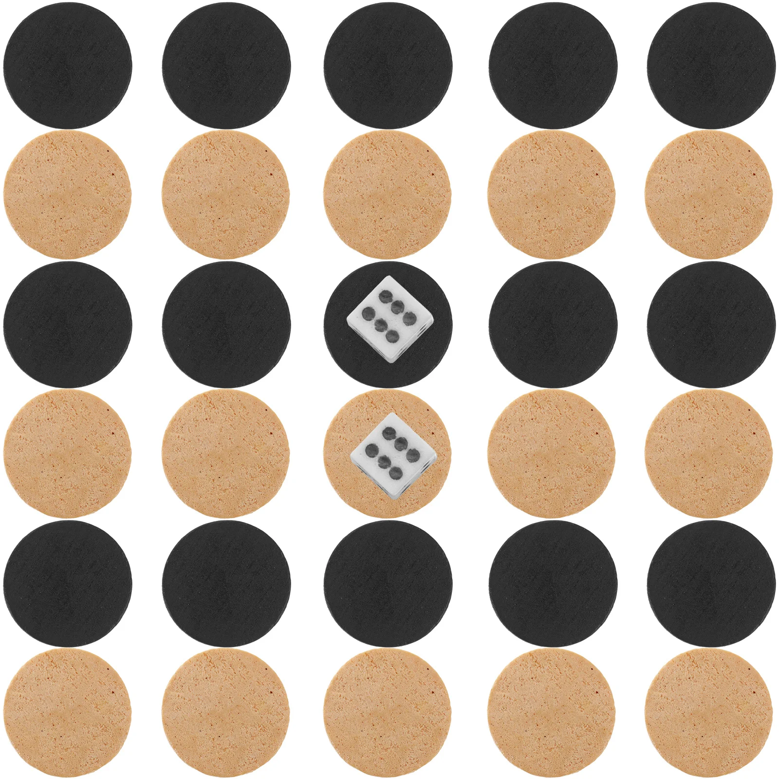 

Checker Chess Accessories Checkers Portable Strategy Game Checkered Wood Travel