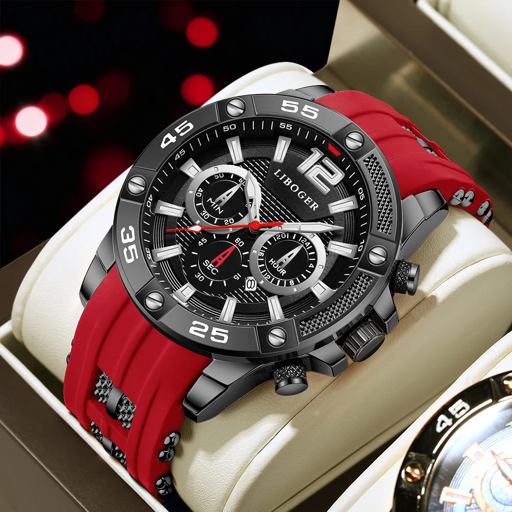 1Pcs Men's Watch Set, Premium Texture, Gift For Friends On Eid Al‑Fitr, Birthday, Thanksgiving Day, New Year's Eve