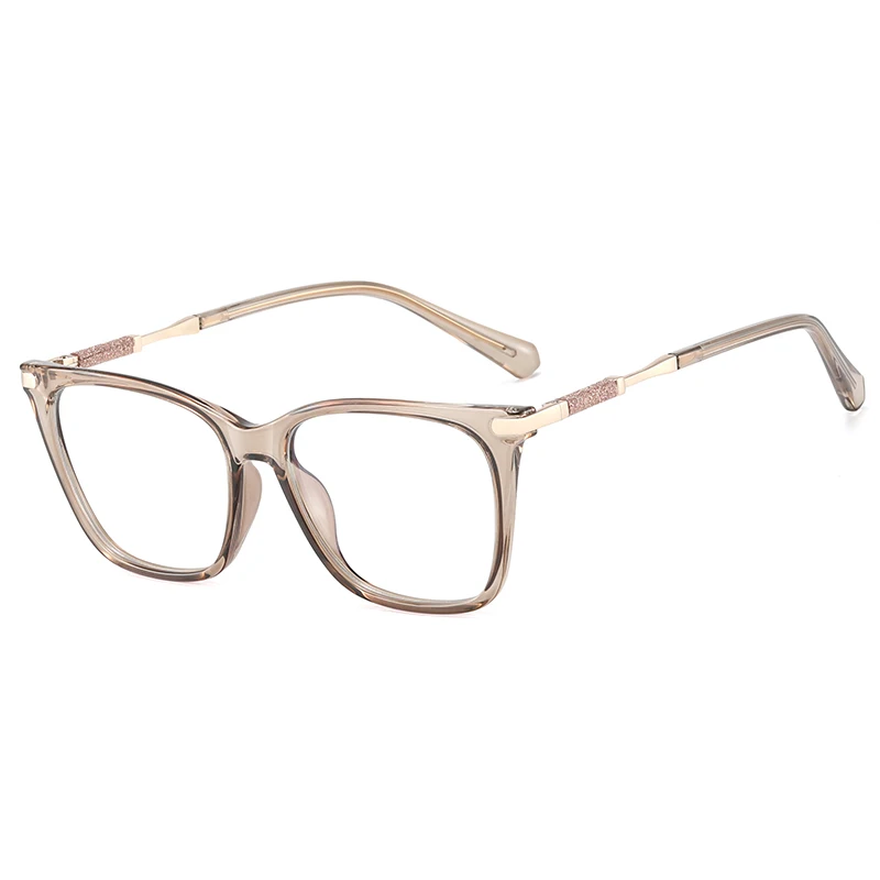 

81610 Concise Retro Intellectual Lady Cat Eye Eyeglasses Frame Female Eye Protection Glasses Full Frame Youth Style Eyewear