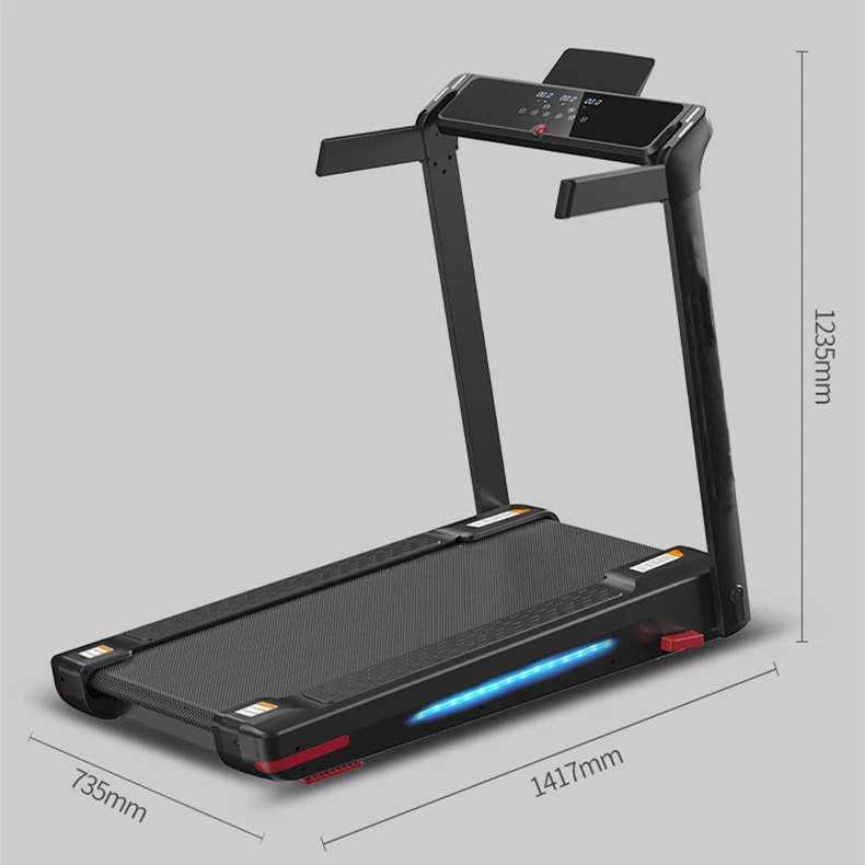 Multi-function Running Machine Folding Commercial Treadmill Motorized Electric Treadmill Machine